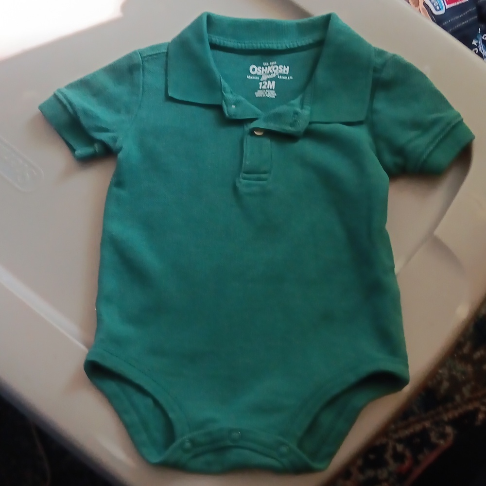 OshKosh pique polo bodysuit